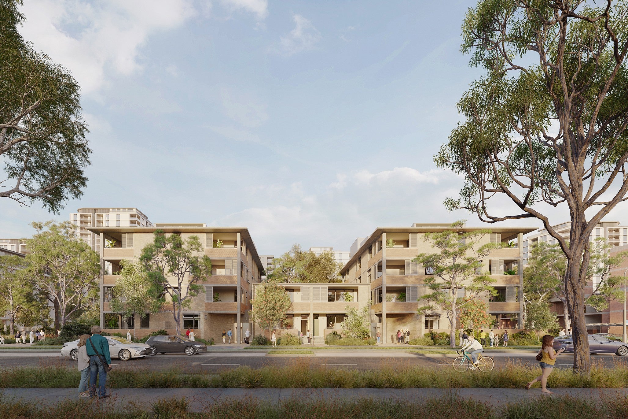 Large Lot Apartments 02 by Bennett and Trimble