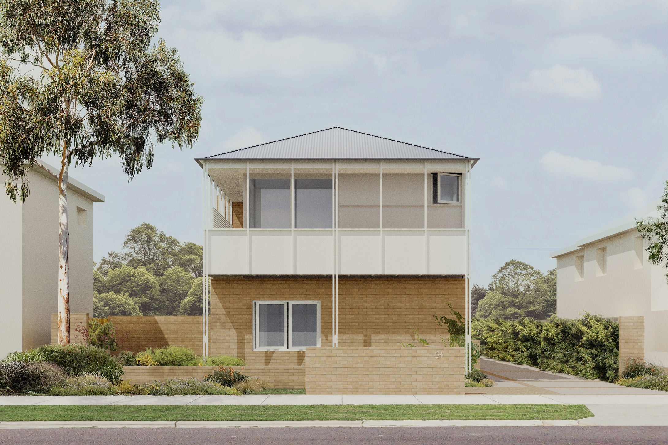 Row Homes 01 by SAHA