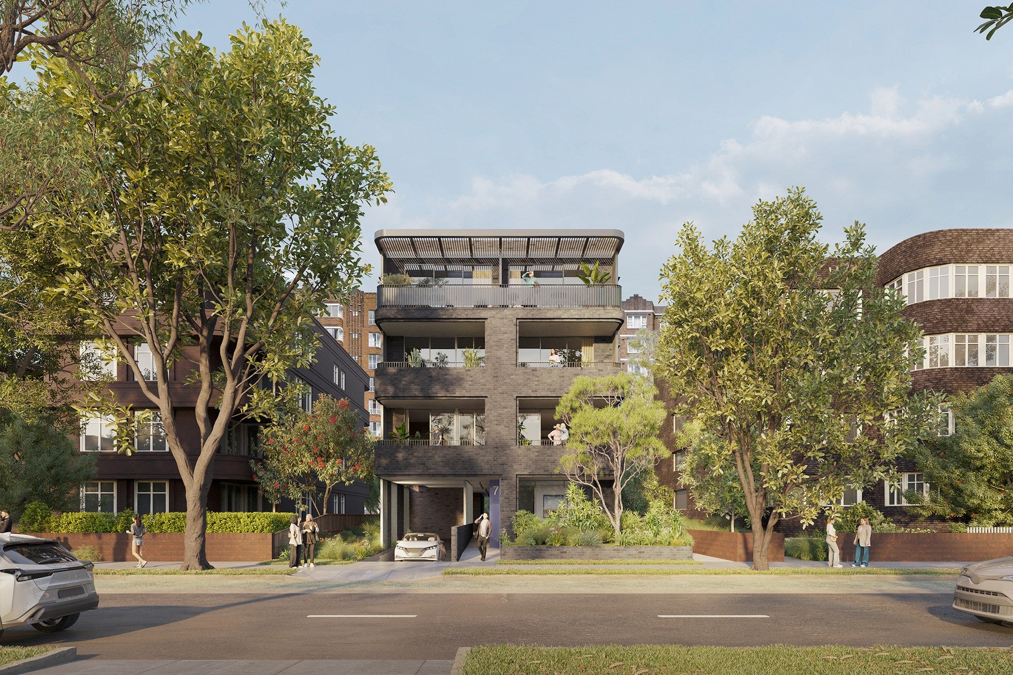 Small Lot Apartments 01 by Collins and Turner